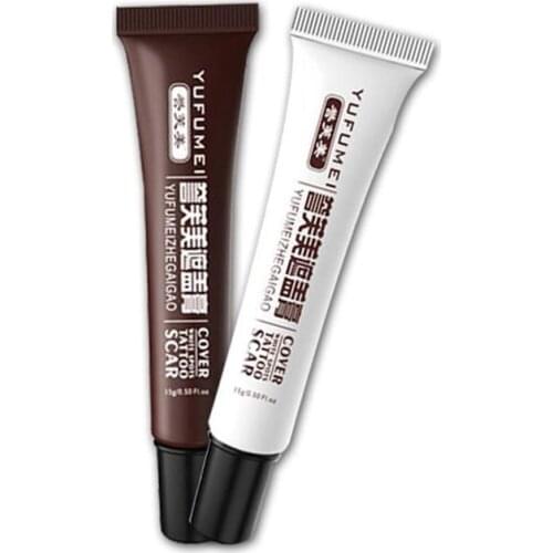 2pcs/Set Skin Concealar Stick Camouflage Make-Up Concealer for Tattoo, Scar and Birthmark Cover Up Tattoo Concealer Cream