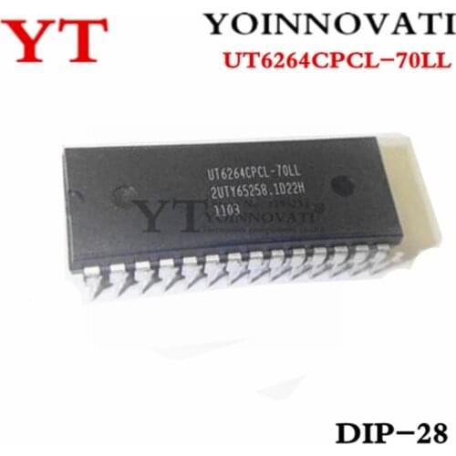 5pcs/lot UT6264CPCL-70LL UT6264CPCL DIP-28 Best quality