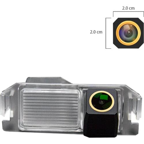 Misayaee Golden HD Car Rear View Reverse Camera Plate Light for Hyundai I30 i10 i20/ Genesis/ Tiburon 2007/2008/ Kia Soul/ Rohen