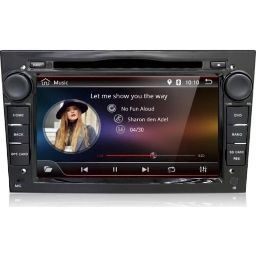 2 Din 7" Android 10.0 For OPEL ASTRA VECTRA ZAFIRA Car Radio 2+32GB Audio 4 Core Stereo 1024*600 Multimedia Player