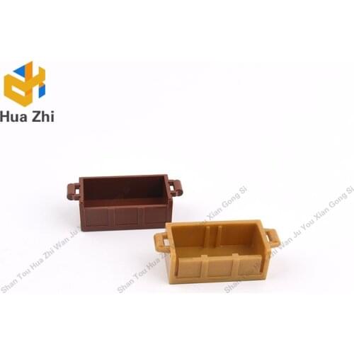 "Building Blocks Parts 4738 10PCS Treasure Chest Bottom with Rear Slots LEGOING MOCS Education"