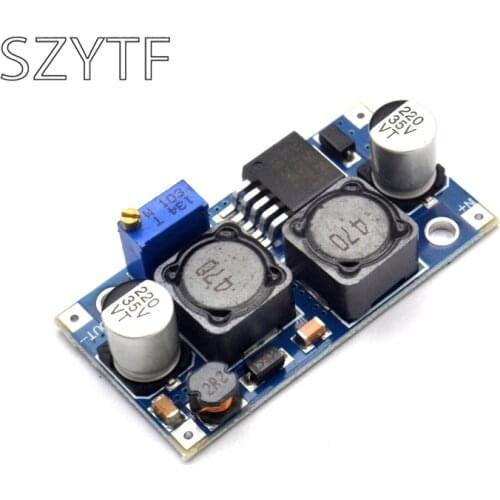 DC-DC XL6009 Auto Boost Buck Adjustable Step up Step Down Converter Module Solar 1.25-36V Voltage Board MOSFET Switch DSN6000AUD