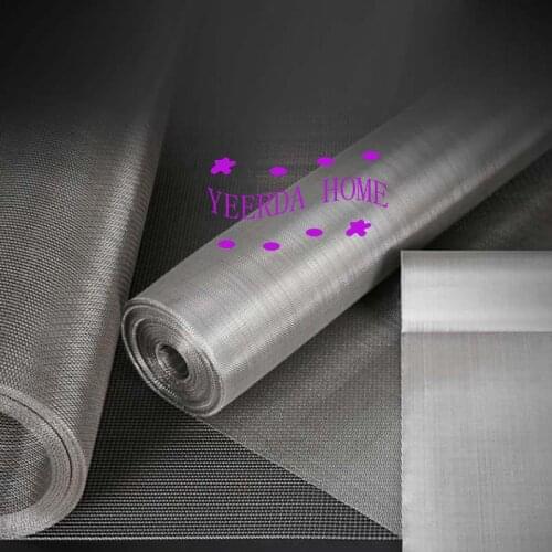 100cm x1000cm Stainless steel filter 6 20 120 200 300 400 mesh 3800-38 micron Filtration Screening Sheet Screening filter