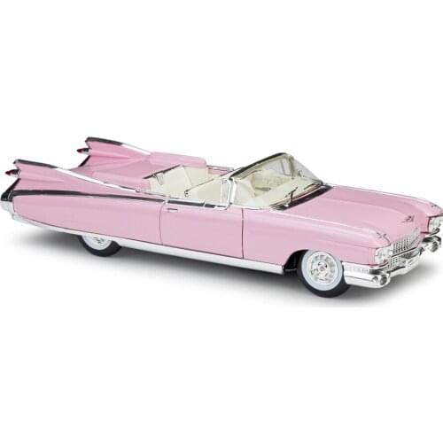Maisto Diecast 1:18 1959 Eldorado Biarritz Pink High Simulation Vehicle Alloy Model Car