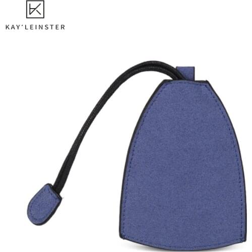 2021 New Cowhide Mini Personalized Genuine Leather Key Case Car Key Case Cowhide Waist Padlock Key Case Gender