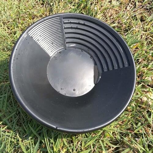 New Plastic Gold Pan Basin Nugget Mining Pan Dredging Prospecting River Tool Wash Gold Rush Tools Gold Panning Equipment