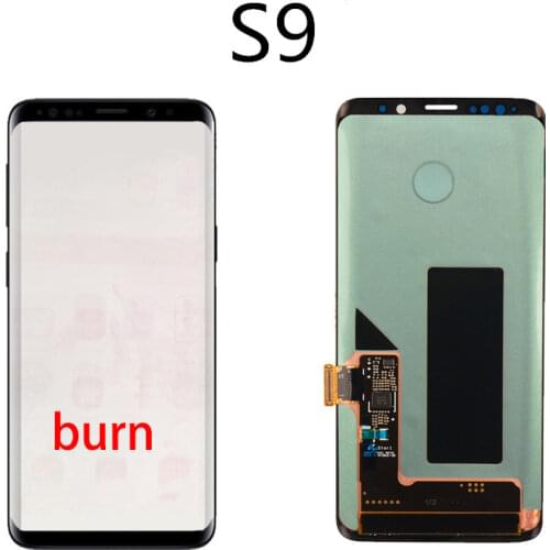 100% Original AMOLED Display with defect For SAMSUNG Galaxy S9 G960 G9600 G960F LCD Display Touch Screen Digitizer Repair Parts