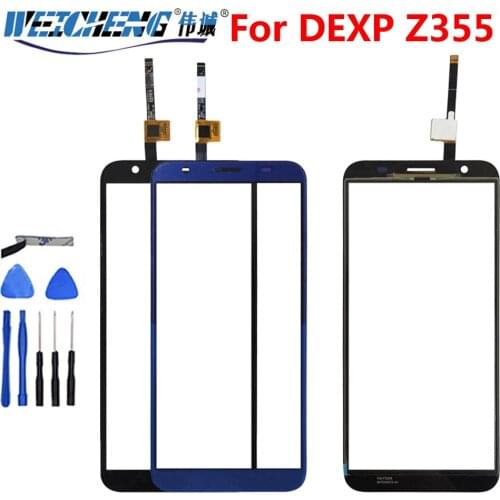 5.5'' Mobile Touch Screen Panel For DEXP Z355 Touch Screen Touch Panel Sensor Front Glass TouchScreen Repair