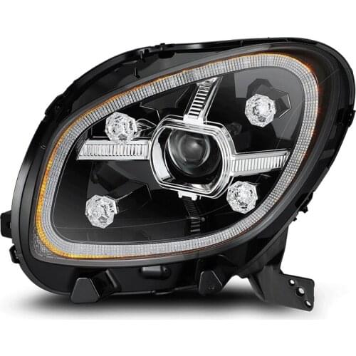 It is suitable for smart headlamp assembly refitting led daily running lamp water steering lens assembly bulb