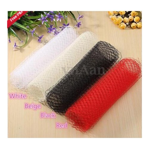 1 Yards Birdcage Wedding Veil Netting Face Net Fabric Mesh Bridal Head Accessory