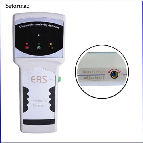 EAS Handheld Tag Detector With Adjustable Sensitivity RF8.2Mhz Mini EAS Systems Anti Shoplifting Systems