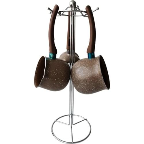 1Pcs Warm Espresso Milk Cups Latte Pot Anti-scalding Non-stick Pot Mini Food Supplement Cup Suitable for All Stove