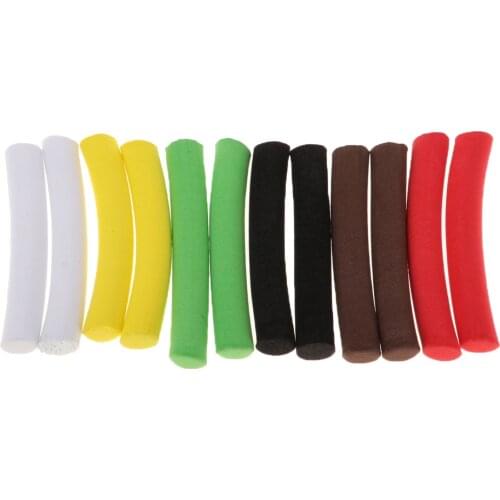 12Pcs EVA Foam Stick Lightweight Cylinder Float Fly Tying Rig Materials Hook