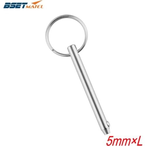 5mm BSET MATEL Marine Grade 316 Stainless Steel Quick Release Ball Pin for Boat Bimini Top Deck Hinge Marine hardware Boat