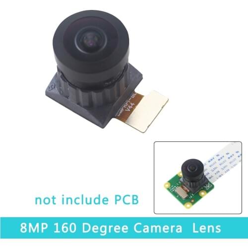 8MP IMX219 Camera Sensor for Raspberry Pi Official Camera V2 160 Degree 3280*2464 Pixel 8-megapixel for Raspberry Pi 4B/3B+/3B