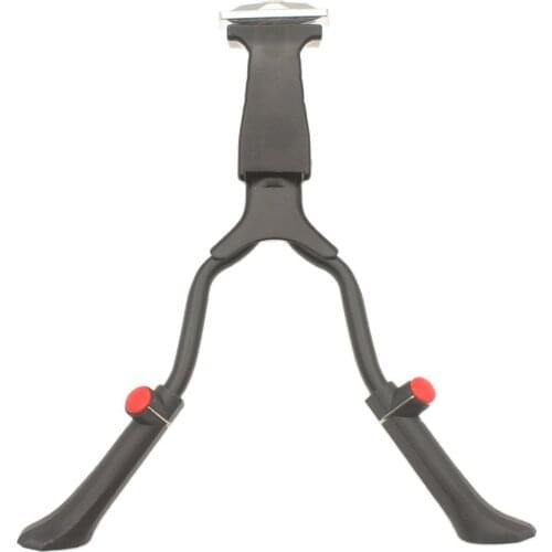 Aluminium alloy Bike Middle double Kickstand support Fit for 24 26 28 inch 700C Bicycle Kick Bike Stands