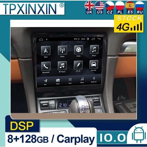 For Porsche BOXSTER 2013-2015 Android 10 Car Stereo Car Radio with Screen Car GPS Navigation Tape Recorder Head Unit