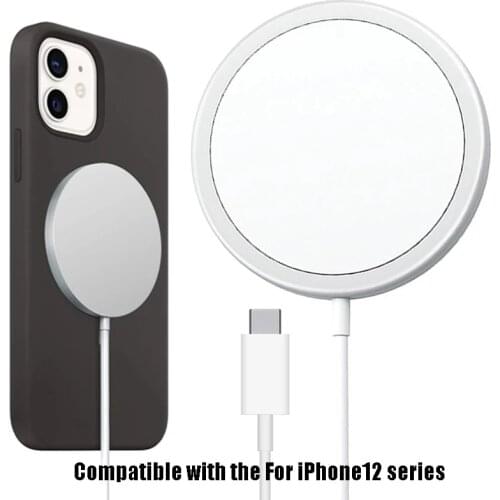 Nu Jelly Wireless Charger 15W Fast Magnetic Stand QI Charging For iPhone 12 Pro 12 Mini 12 Pro Max 12 Fast 18W EU Plug Charger