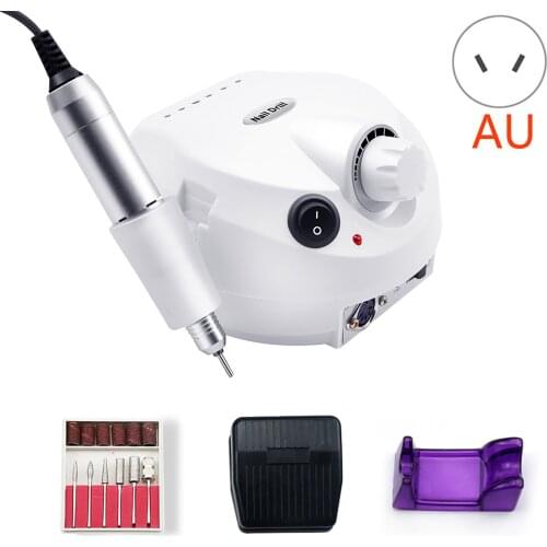 Nail Drill Machine Nail Drill Pen 35000RPM Electric for Acrylic Nails Manicure Pedicure Nail Grinding Polishing Cuticle Removal