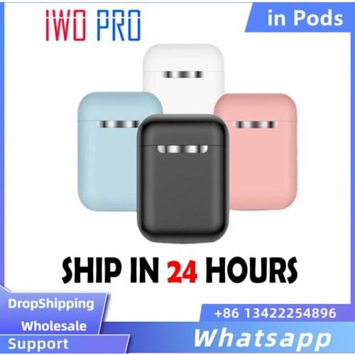 IWO PRO New Wireless Headset inPods 12 TWS Touch Key Bluetooth 5.0 Sport Earphone Stereo For Xiaomi Huawei Samsung Smart Phone