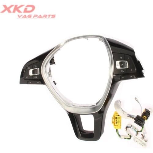 Multifunction Steering Wheel Switch W/ Cable For V-W J-etta 6CG 419 685 B/6C0 959 442 A,6RD 971 584 D