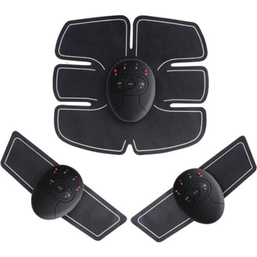 Fashion Smart EMS Muscle Stimulator ABS Abdominal Muscle Toner Body Fitness Shaping Massage Patch Slimming Trainer Exerciser