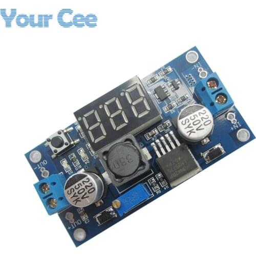 LM2577 DC-DC Boost Step Up Module Converter Digital Voltmeter Display Voltage Meter 3A Output 3-34V to 4-35V