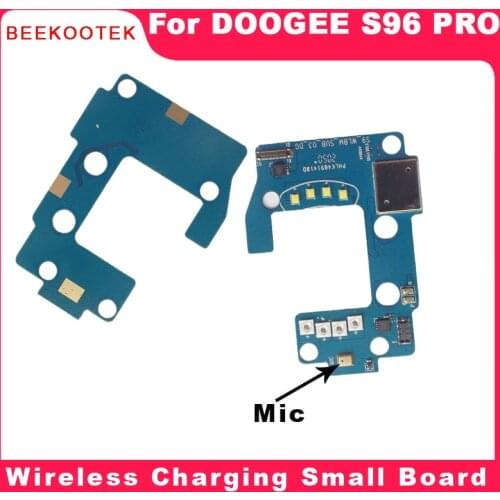 New Original Doogee S96 Pro Wireless Charging Small Board with MIC Infrared Flash-Light For 6.22 inch DOOGEE S96 Pro Smart Phone