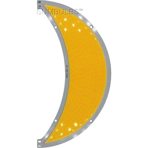 New Arrival Super Bright 50W Moon COB LED Light Lamp Warm White Cold White DC12-14V 180MM Diameter Luniform Moonshapped Bulb