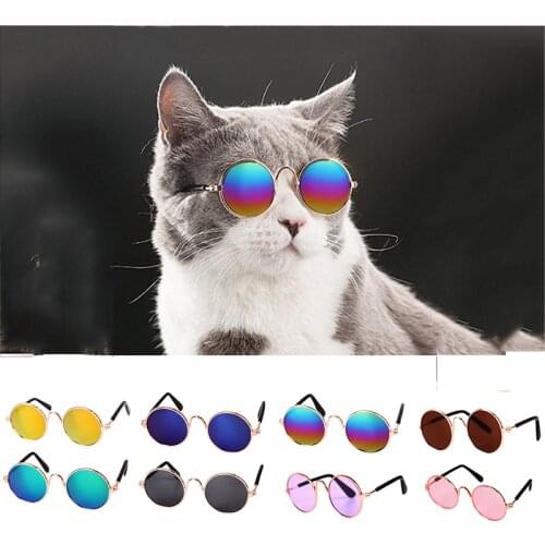 Lovely Pet Cat Glasses Dog Glasses Pet Products For Small Dog Cat Eye-wear Dog Sunglasses pictures Pet Accessories