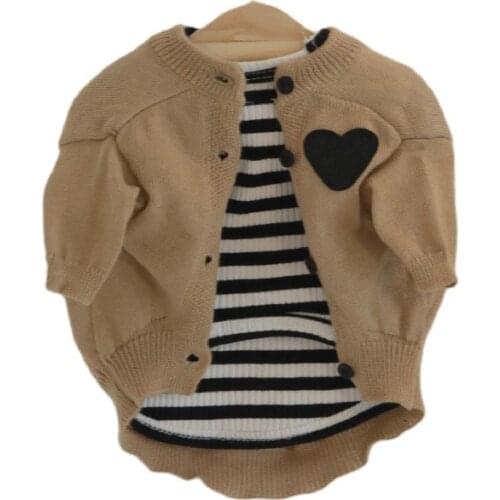 Pet Dog Clothes for Small Dogs Cardigan Sweater for French Bulldog Cat Outfit Puppy Clothing Jacket for Yorkies Costume PC2168