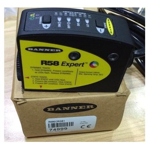 R58 Expert R58ECRGB1 Color Code Sensor Photoelectric Switch Sensor 100% New & Original
