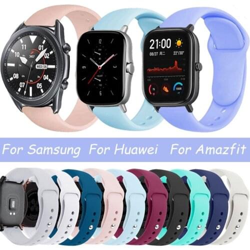Correa For Huami Amazfit strap gts2 Mini Strap gts 2 gtr 47mm 42mm replacement SmartWatch Bracelet 20mm watch Strap Amazfit Bip