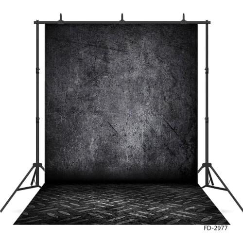 Black Wall Photographic Backdrop Customized Vinyl Background Photo Studio for Children Baby Portrait Photography Props Photocall