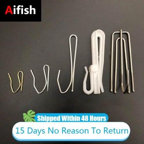 1 Pack Of Ten Metal HookS 4Prongs Hook Pleated Matching Hook/ Paired With Other Products Metal Stainless Steel Curtain CP056T3