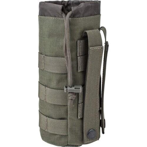 1000D Nylon military camouflage outdoor tactical water bottle pouch MOLLE Kettle Holder Bag Pouch for Travel Camping