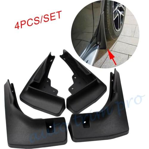 Accessories Fit For Mercedes-Benz GLE Coupe 2016 2017 Splash Guard Board Protect Shield Dust Wheel Fender Mudflap Cover 4pcs