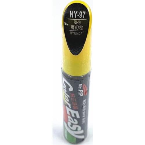 Car scratch repair pen, auto paint pen for Hyundai IX35 IX25 Elantra Accent I30 Verna Tucson Sonata Santafe,HY-97