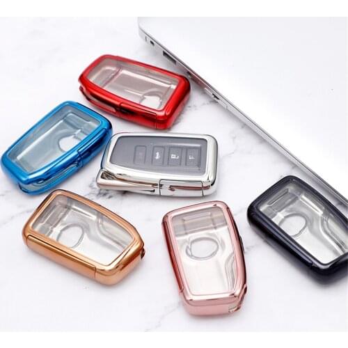 Full Protection Car Key Case Cover For LEXUS Key Waterproof TPU Key Shell For LEXUS RX330 GS300 IS200 IX470 GX470 Car Styling