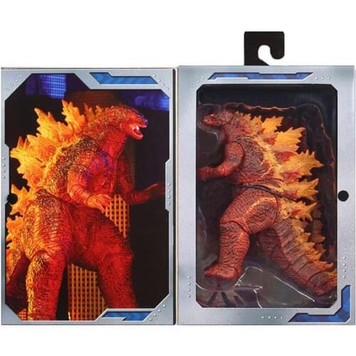 NECA Action Figure Newest Red Lotus 2019 Movie Version Nuclear Explosive King of Monste 7-Inch Movable Model Decoration Toy