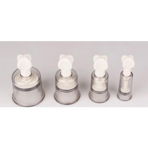 One pair vacuum breast retraction pump inverted nipple corrector nipple traction nipple clip massage