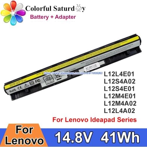 Original L12L4E01 L12M4E01 Laptop Battery For LENOVO ERASER Z50-70 Z50-75 G50-80 20354 20351 G50-45 G505S Z710 80E3 80EC S410P