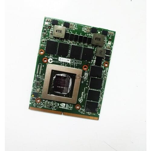 Original GTX 675MX GTX675MX FOR GT683 GT70 GT60 MS-1762 MS-1763 MS-1W091 N13E-GSR-A2 2G GDDR5 MXM GPU Graphic video Card board