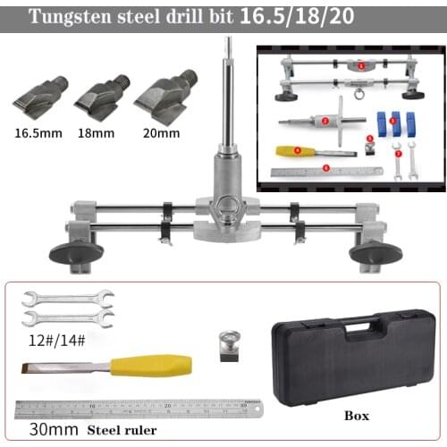 Wooden Door Lock Hole Opener Slotting Machine Woodworking Indoor Installation Door Lock Full Set Of Keyhole Opening