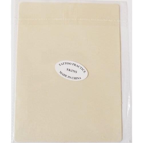 5pcs Permanent makeup practice skin Silicone material blank tattoo practice fake skin training traditional tattoo supplies