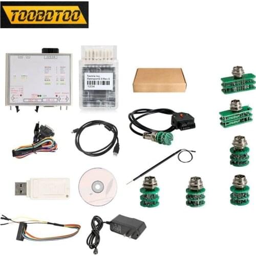 ECU Programmer FLASH V1.95 with ECU Gearbox Adapters OPENPORT 2.0 Flash 1.95 Works with 22pcs BDM Probe For VAG For Audi