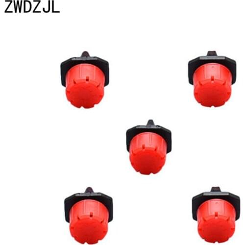 Drip irrigation adjustable Sprinkler red 8 holes dripper irrigation garden watering 300pcs