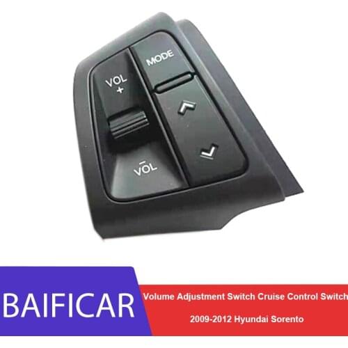 Baificar Brand New Volume Adjustment Switch Cruise Steering Wheel Control Button For Hyundai Sorento 2009-2012