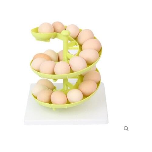 SPIRAL EGGS STORAGE * HOLDER STAND RACK KEEPER STORE DISPLAY Spiral Egg Holder For Up To 20 Eggs