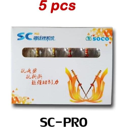 Dental Endodontic Equipment SOCO SC-PRO Endo Rotary File Super Root Canal Instruments Endomotor